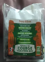 Graines de courge toastées bio
