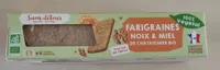 Farigraines noix et miel de chataignier bio