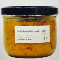 Dahl de lentille corail BIO