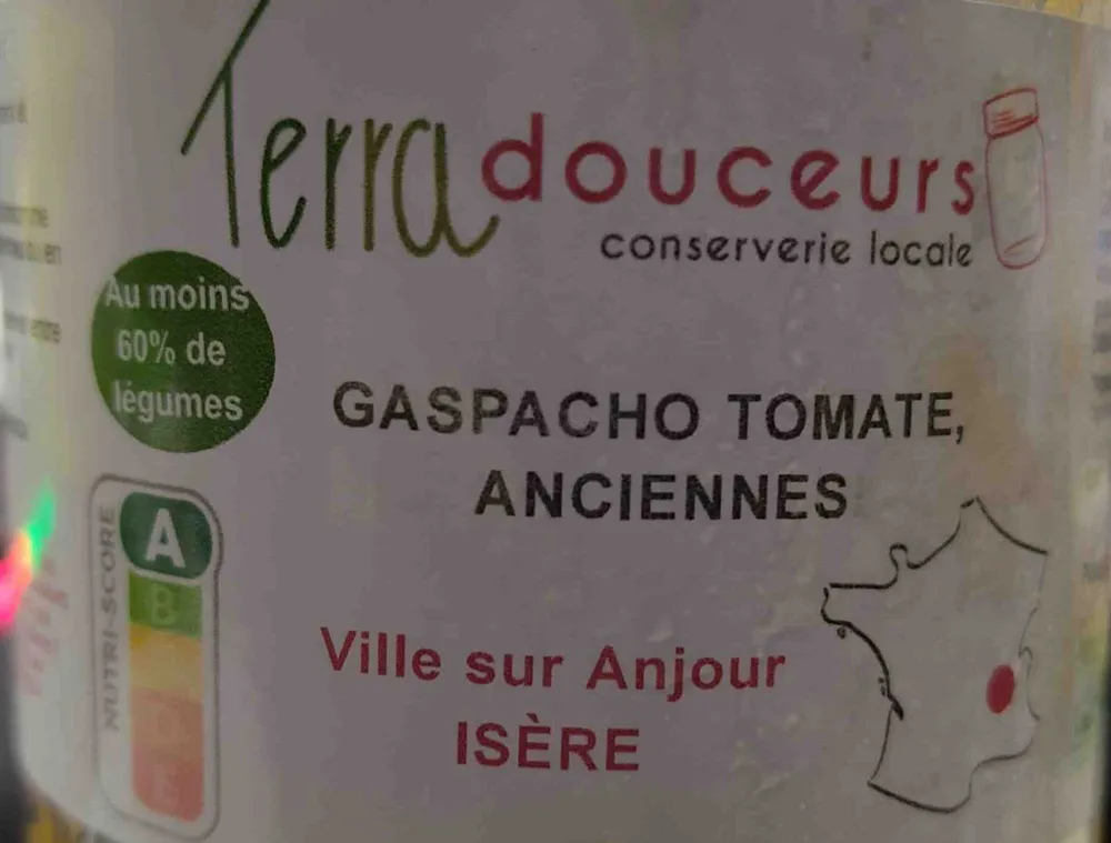 Gaspacho tomates anciennes