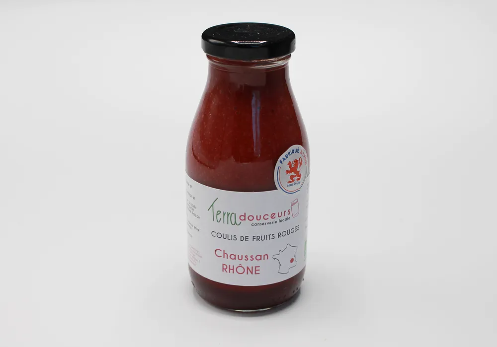 Coulis de fruits rouges
