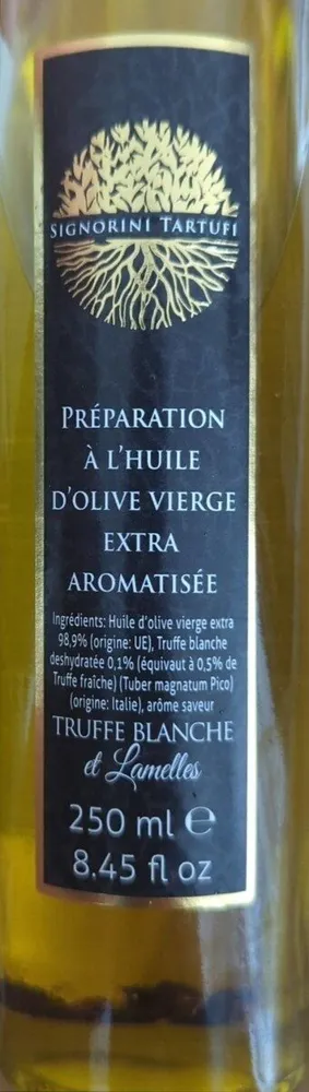 Préparation à l'huile d'olive vierge