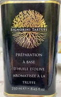 Préparation à base d’olive aromatisée à la truffe