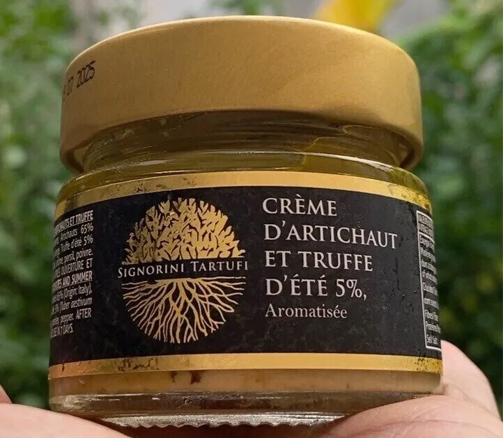 Creme d’artichaut et Truffe d’été 5%