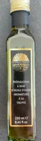 Préparation a base d’huile d’olive aromatisée a la truffe