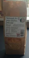 Semoule de pois chiches précuite