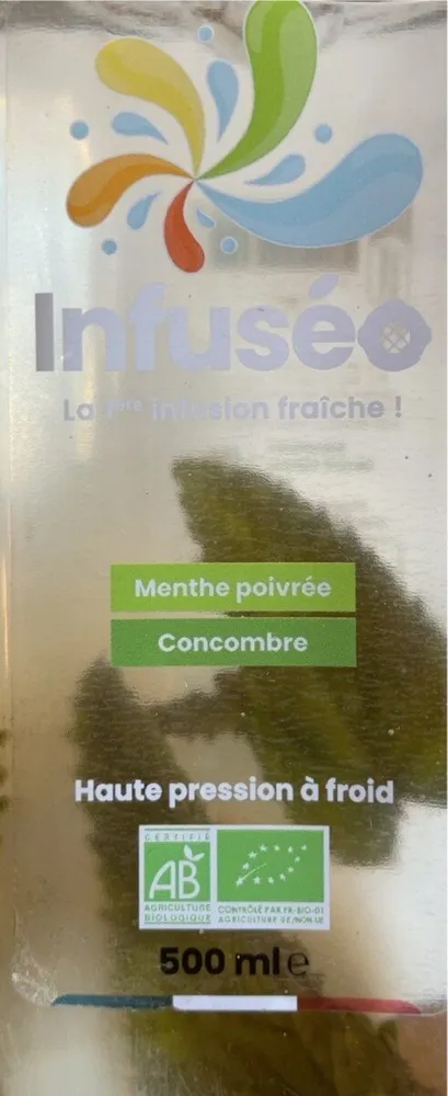 Infusion Concombre-menthe