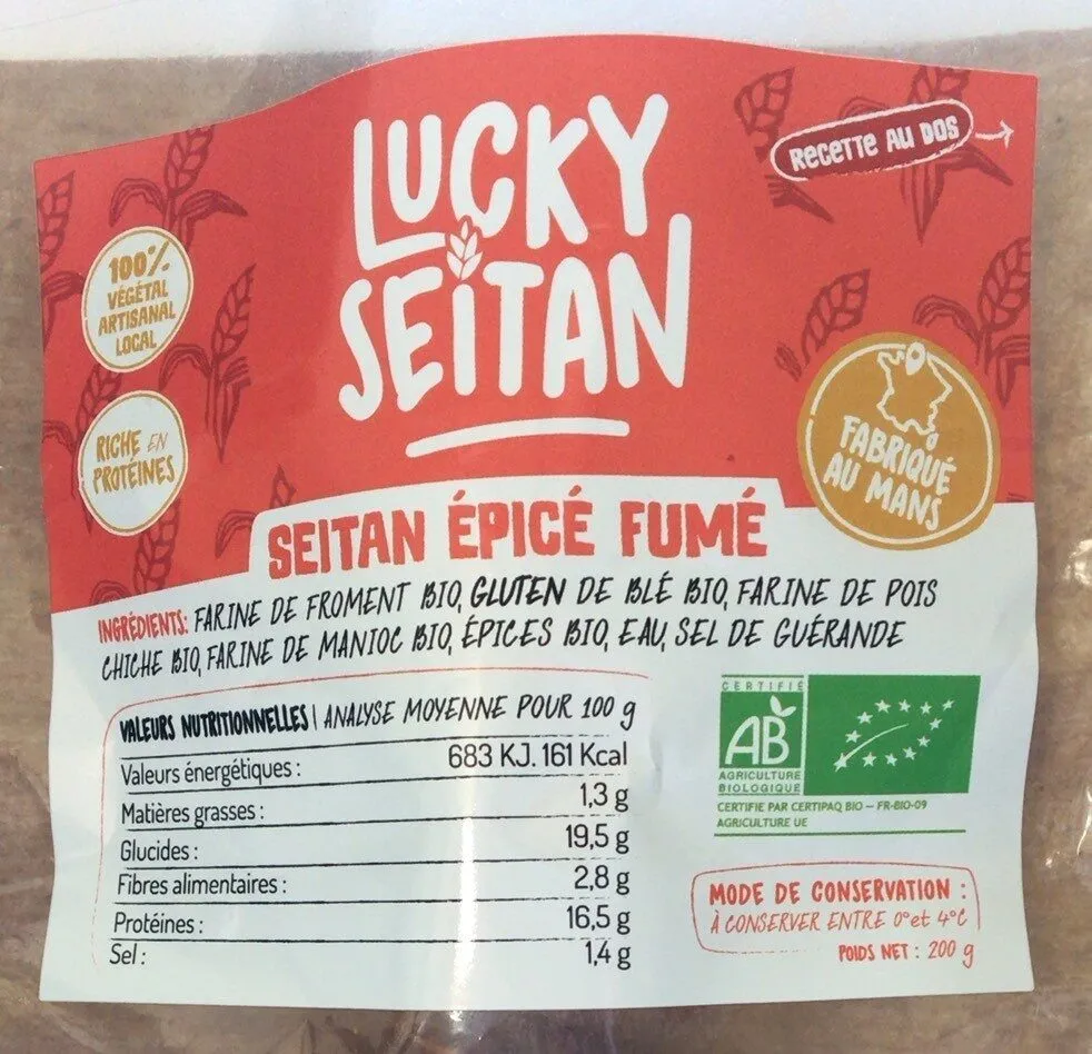 Seitan épicé fumé