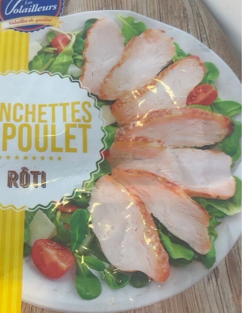 Tranchettes de poulet rôti