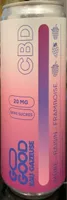 Go Good Eau Gazeuse CBD Mûre-Raisin-Framboise