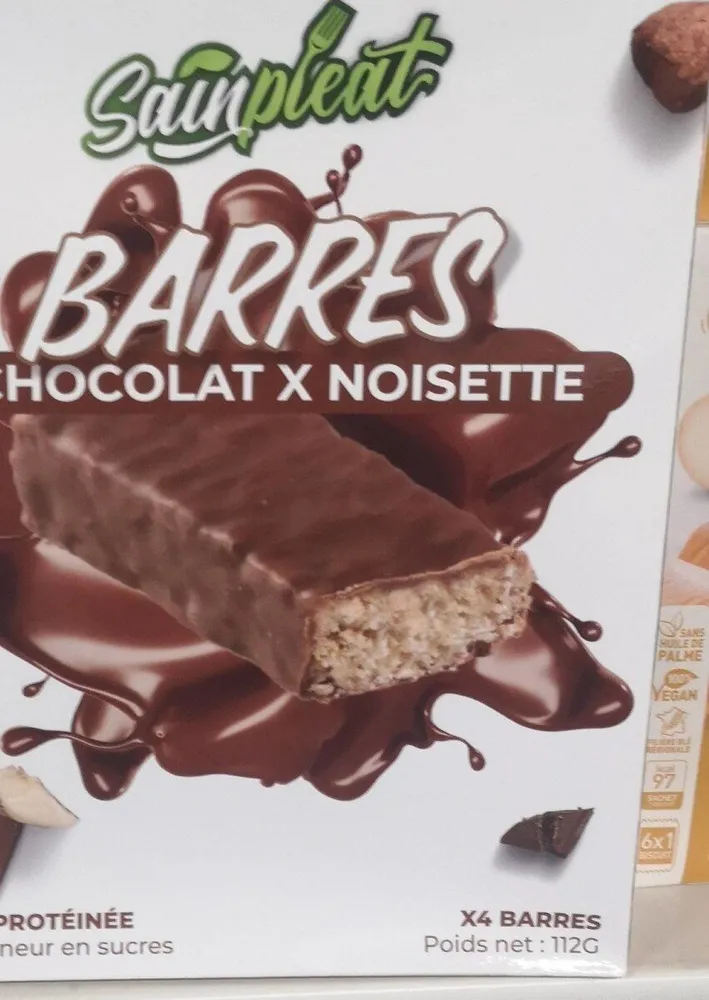 Barre chocolat noisette