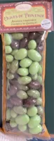 OLIVES DE PROVENCE AMANDES TORRÉFIÉES ENROBÉES DE CHOCOLAT