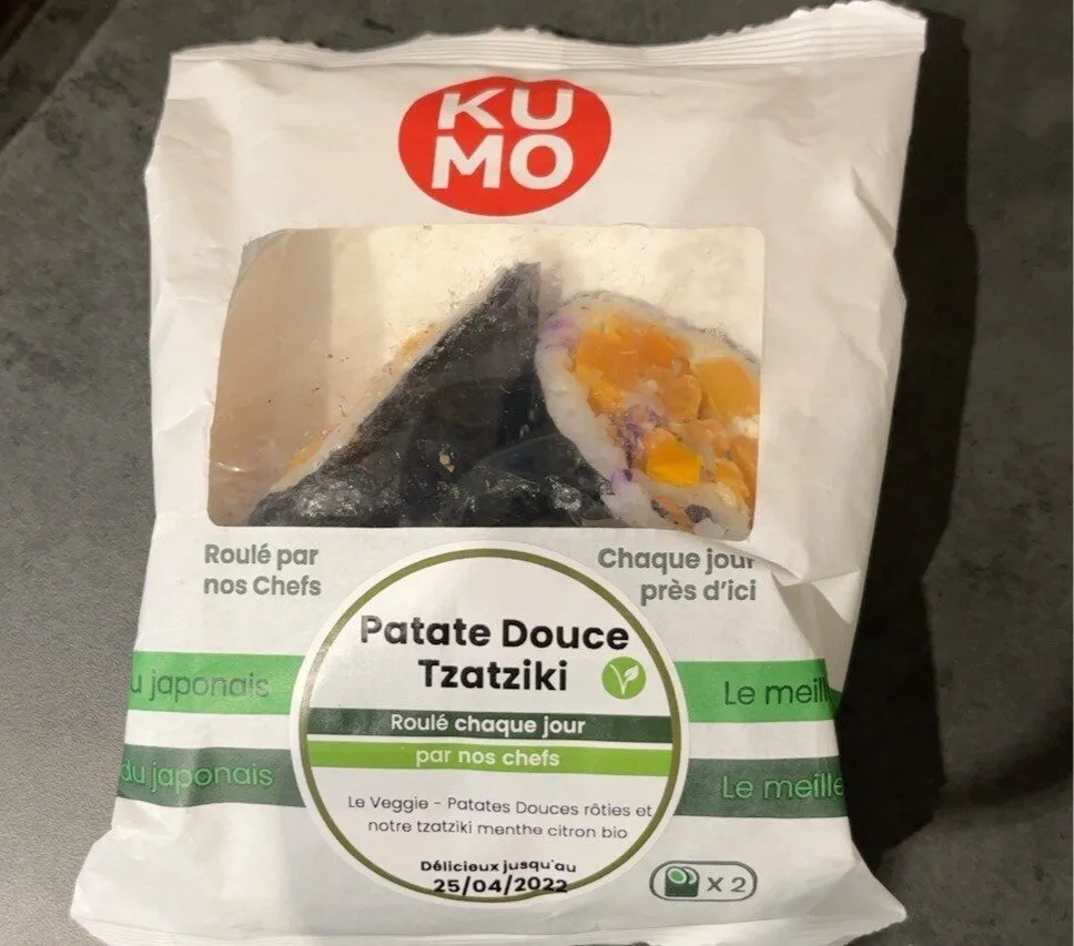 Patate Douce Tzatziki
