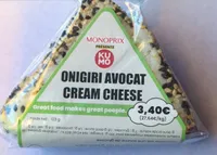 Onigiri Avocat Cream Cheese