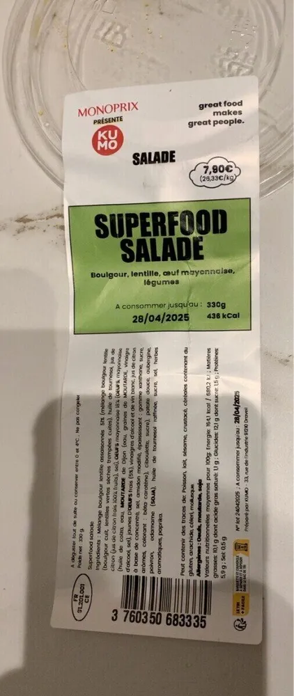 Superfood salade