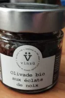 Olivade bio aux éclats de noix