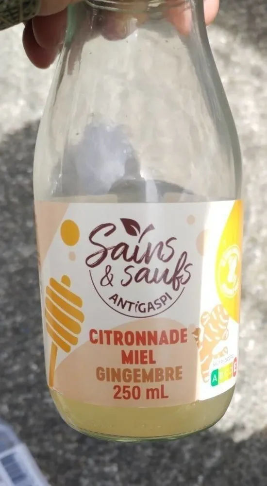 Citronnade M8el Gingembre