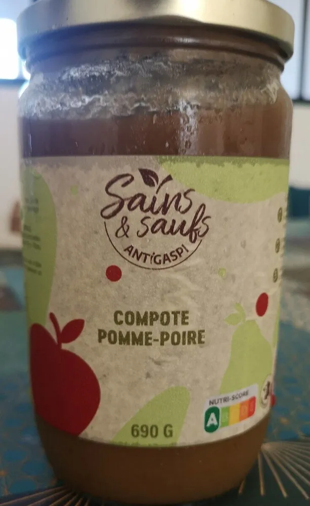 Compote pomme poire