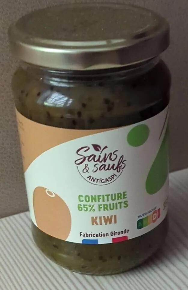 Confiture 65% Fruits Kiwi