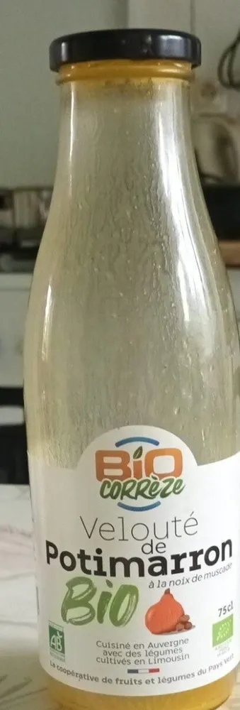 Velouté de potimarron à la noix de muscade