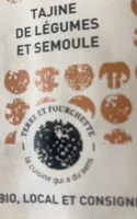 Tajine de legumes et semoule