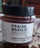 Confiture fraise basilic