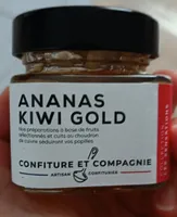 Confiture ananas kiwi gold