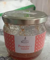 Confiture pomme-raisin