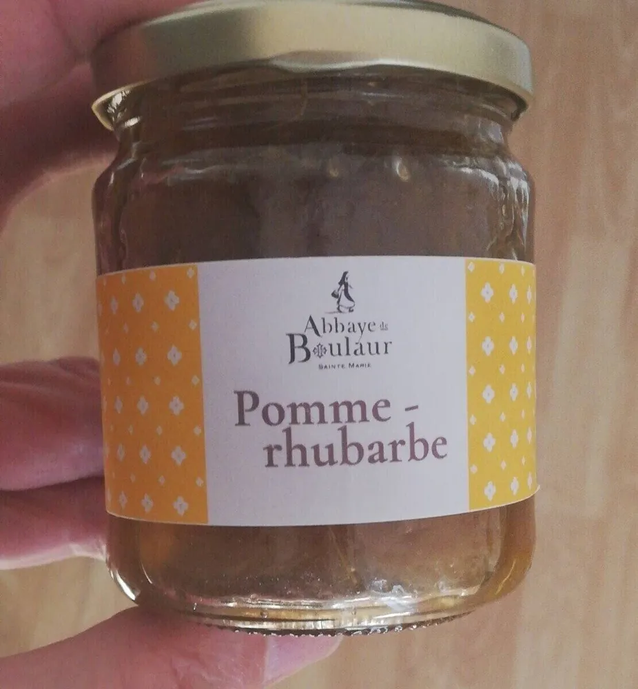 Confiture Pomme Rhubarbe