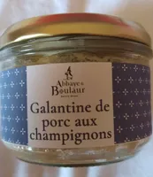 Galantine de porc aux champignons