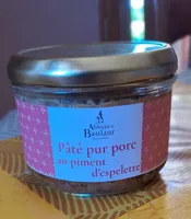 Pâté pur porc au piment d'espelette