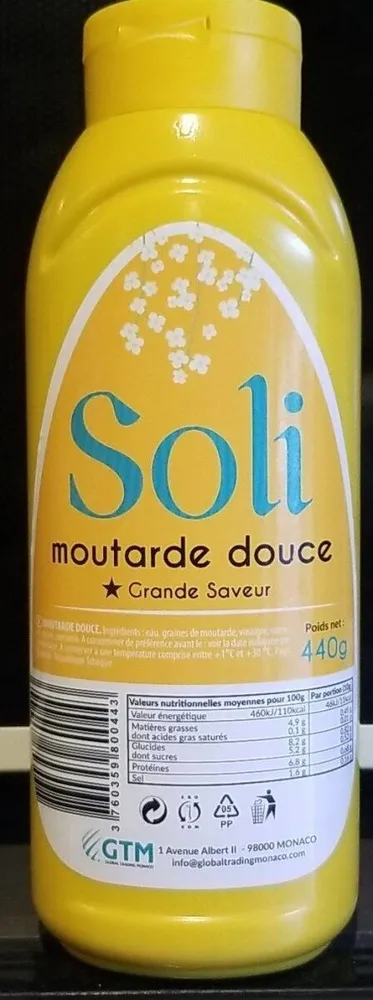 Moutarde douce