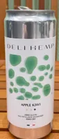 Eau pétillante aromatisée ( pomme kiwi)