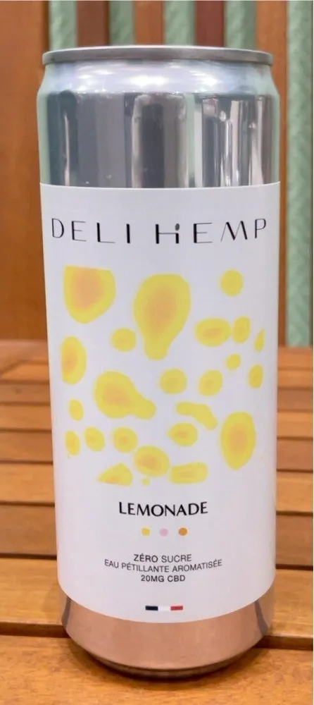 Eau pétillante aromatisée (lemonade)