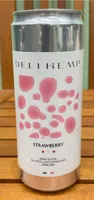 Eau pétillante aromatisée (fraise)
