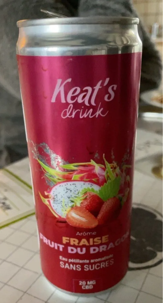Eau pétillante aromatisée
