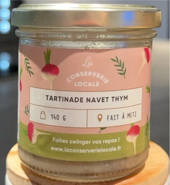 Tartinade Navet Thym