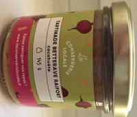 Tartinade betterave raifort