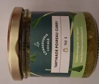 Tartinade poireau curry