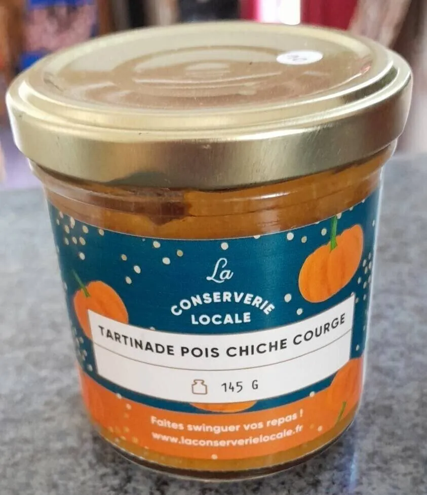 Tartinade pois chiche courge