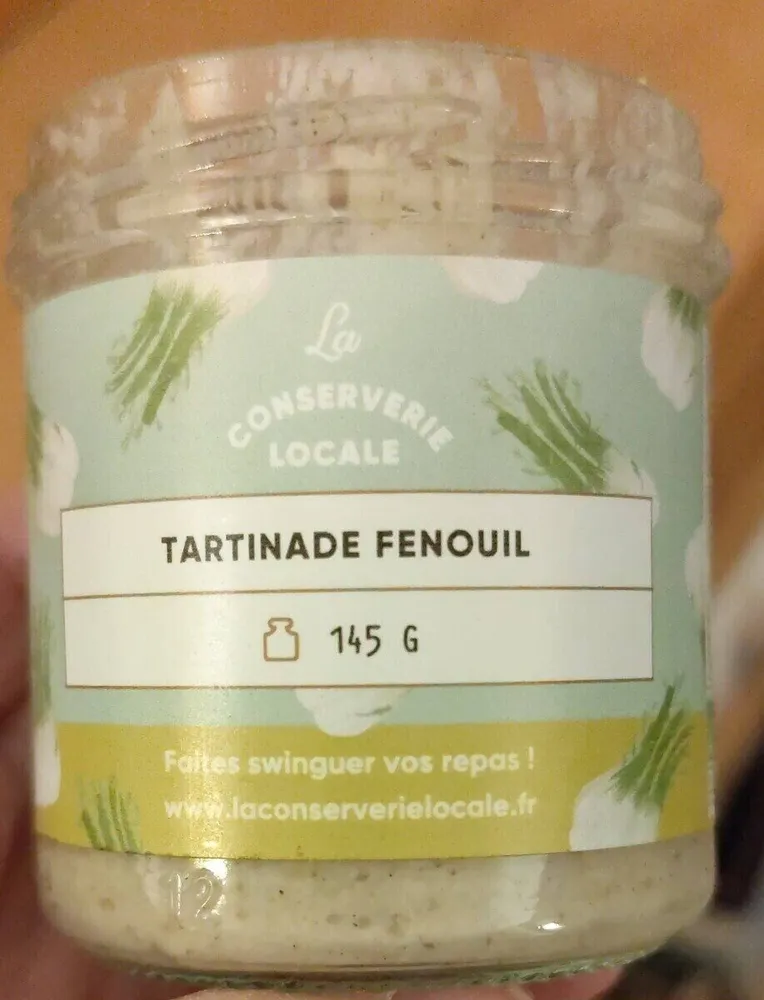 Tartinade fenouil