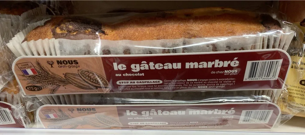 Gateau marbré