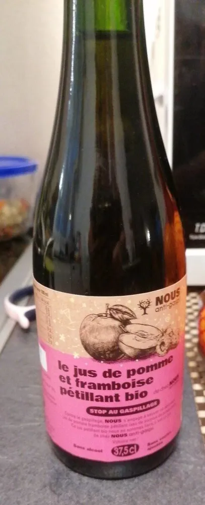 Jus pomme Françoise petillant