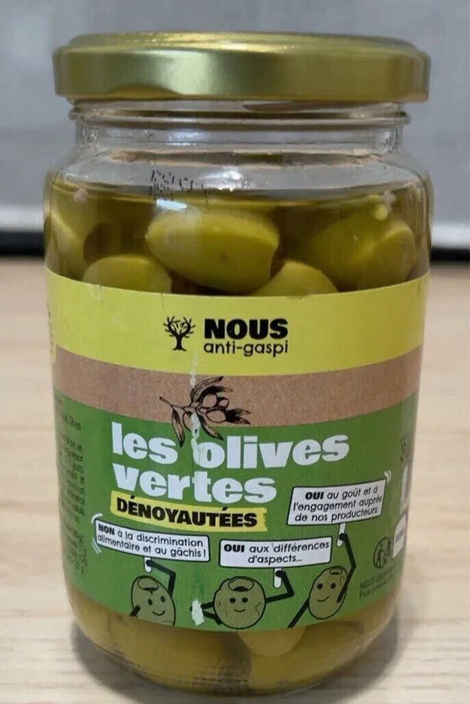 Les olives vertes