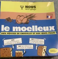 Le Moelleux aux pépites de chocolat
