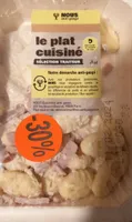 Le plat cuisiné