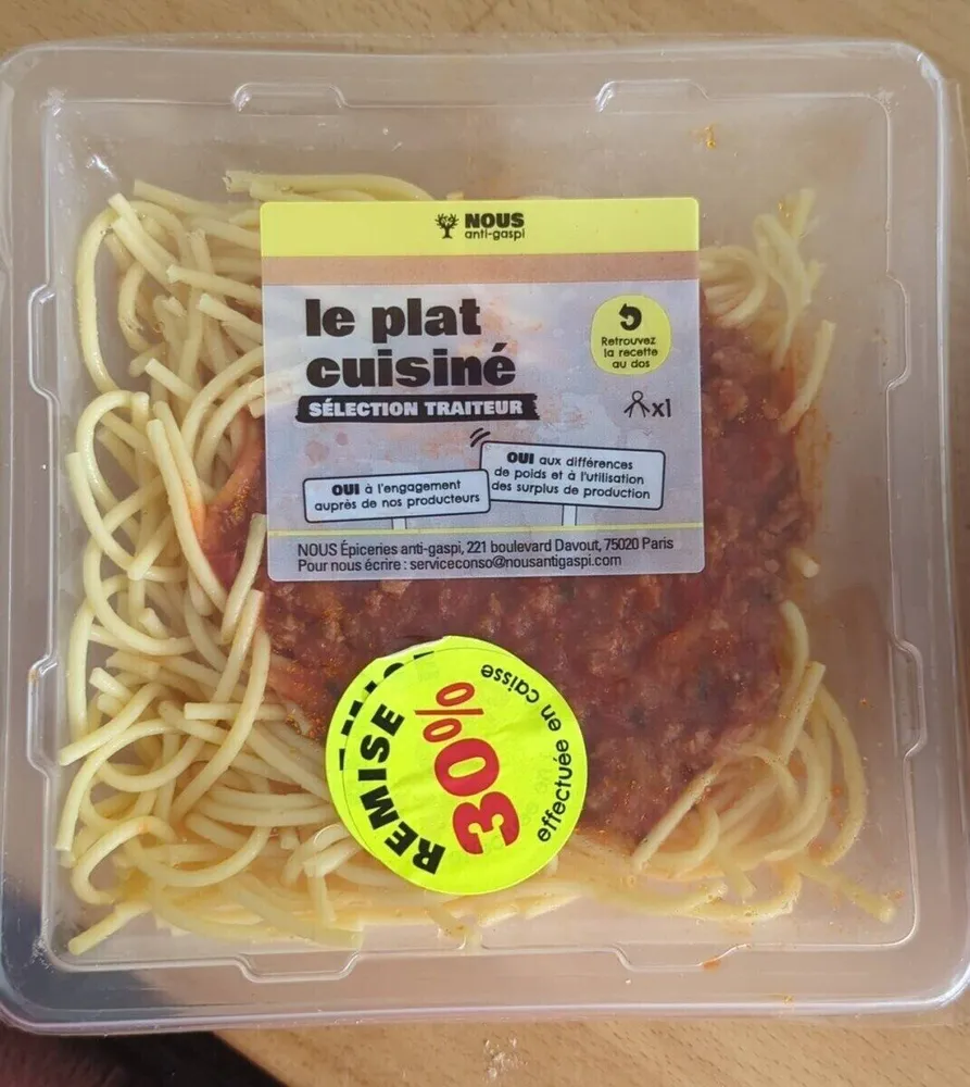 Spaghetti bolognaise
