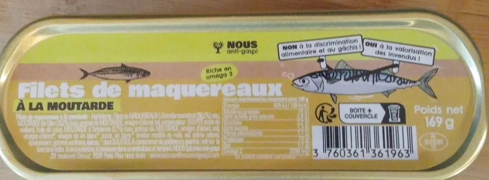 Filets de maquereaux a la moutarde