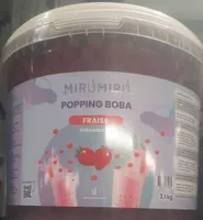 Mirumiru Popping Boba Fraise