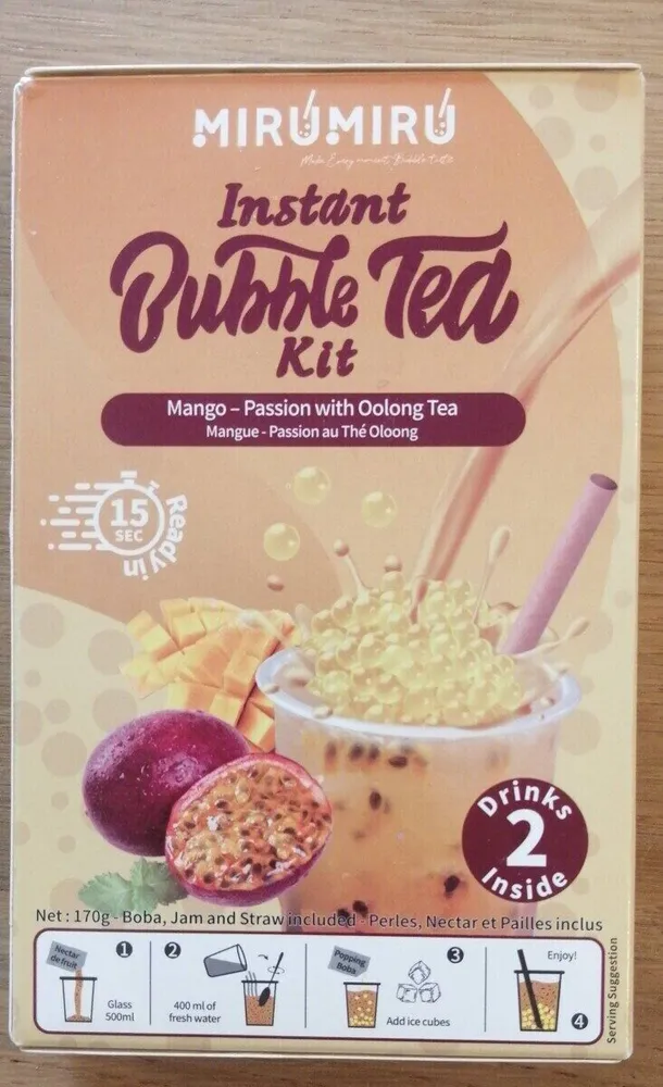 Instant Bubble Tea kit